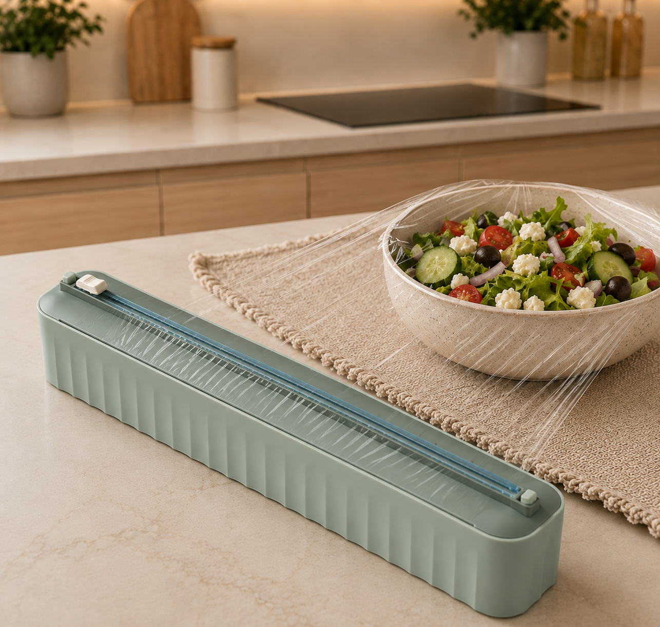 Plastic Film Cutter/Storage box